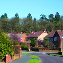 View from Ridge estate